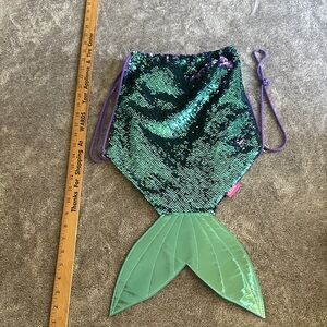 GirlZone: Magical Mermaid Tail Sequin
Backpack for Girls Cinch Bag